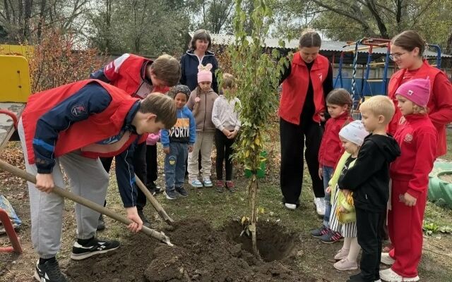 Песчанокопский район: субботник и день древонасаждения объединили жителей 